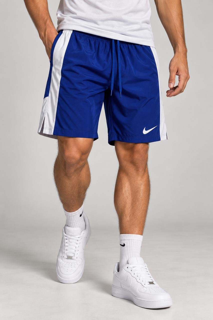 short elastano nike  azul
