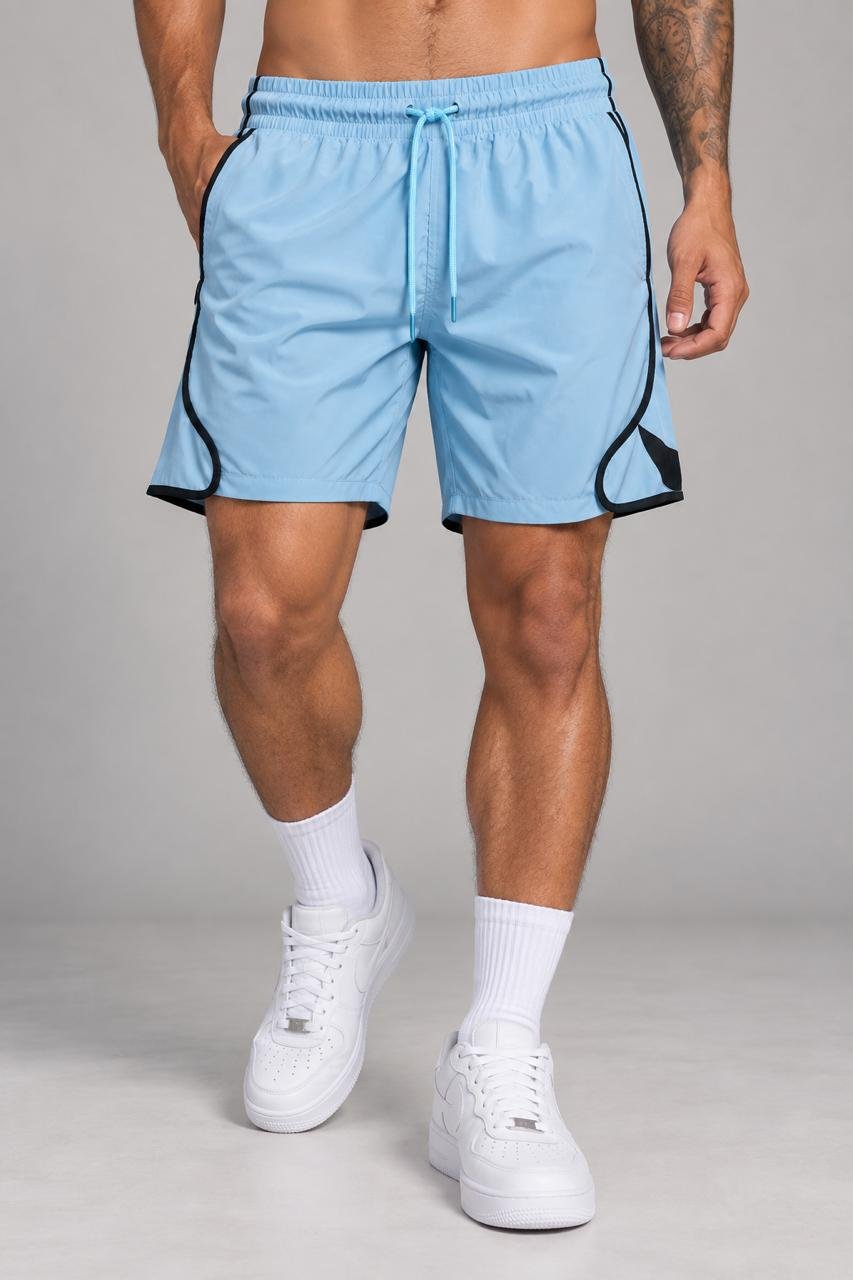 short elastano nike  azul